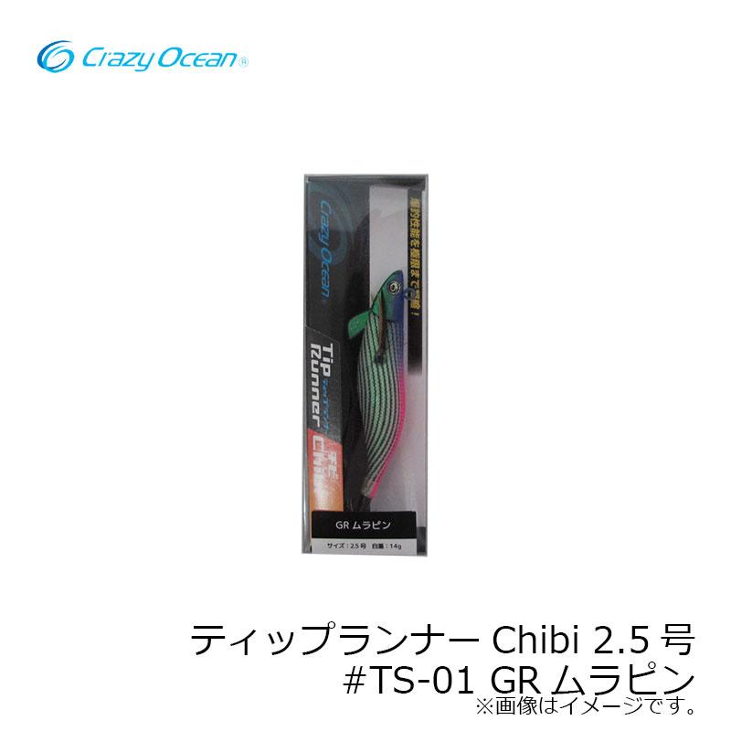 クレイジーオーシャン ティップランナーChibi 2.5号 #TS-01 GRムラピン