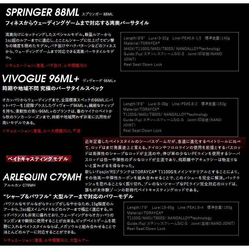 アピア Foojin'RS SPRINGER 88ML : 釣具のFTO ヤフー店 - 通販 - Yahoo