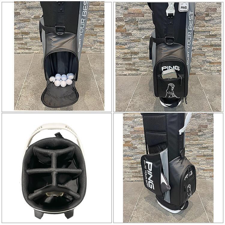 PING（ピン） CB-P2405 ライトスタンド キャディバッグ ホワイト