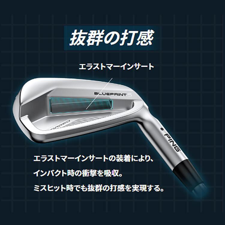 PING（ピン） BLUEPRINT S アイアン5本セット(#6-PW) DG EX TOUR ISSUE
