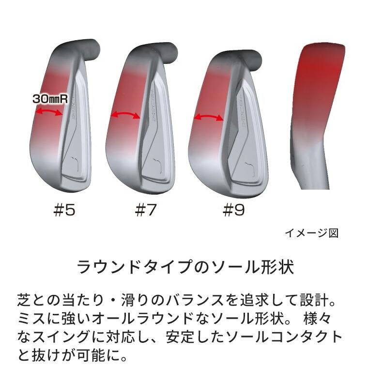 BRIDGESTONE GOLF ブリヂストン ゴルフ 242CB+アイアン 6本セット（＃5