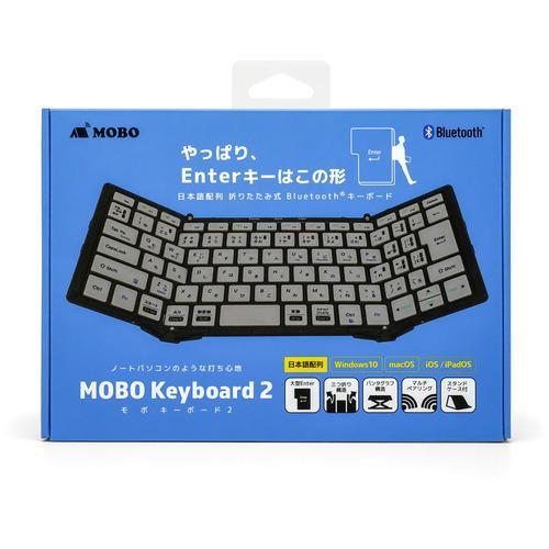 MOBO AM-K2TF83J／BKG Bluetooth(R)キーボード Keyboard 2 ブラック