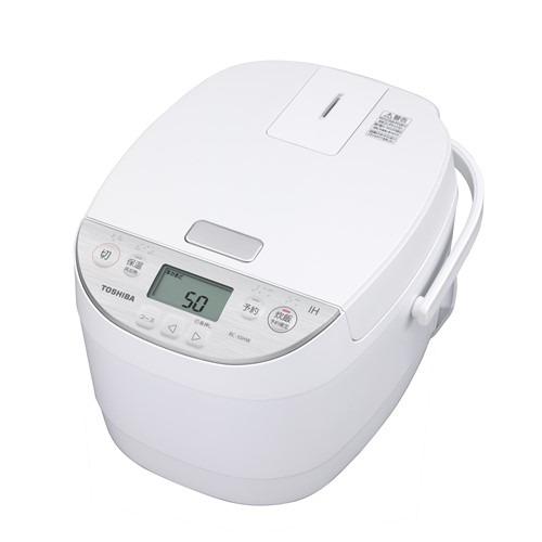 東芝 RC-10HW(W) IH炊飯器 5.5合炊き ホワイト : ヤマダデンキ Yahoo