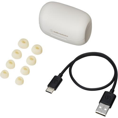 オーディオテクニカ ATH-CK1TW WH ワイヤレスイヤホン ホワイト