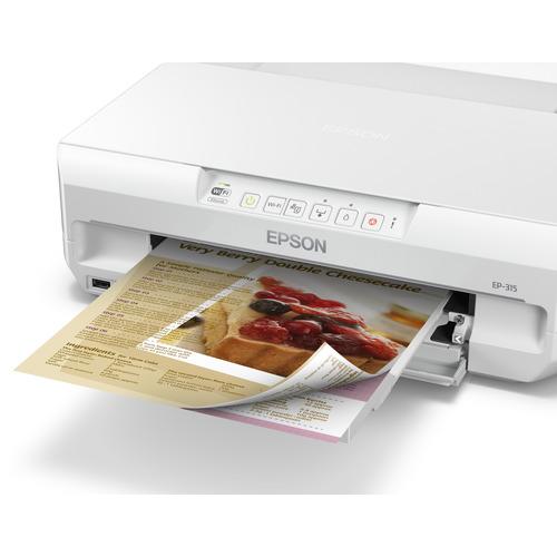 EPSON EP-315 インクジェットプリンター 6色独立 ホワイト EP315
