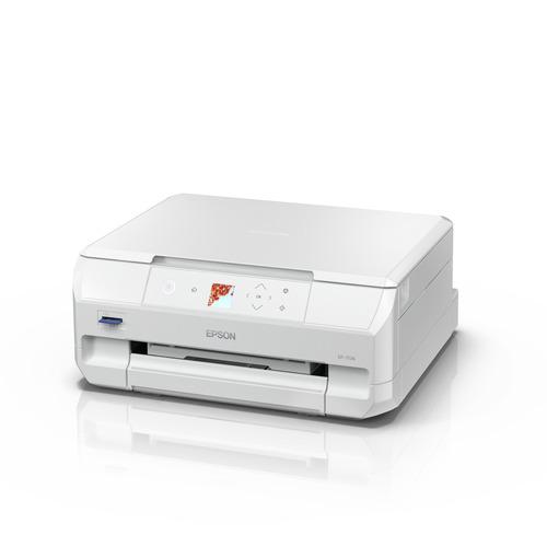 EPSON EP-717A A4カラーインクジェット複合機 ホワイト : ヤマダデンキ