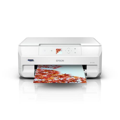 EPSON EP-717A A4カラーインクジェット複合機 ホワイト : ヤマダデンキ