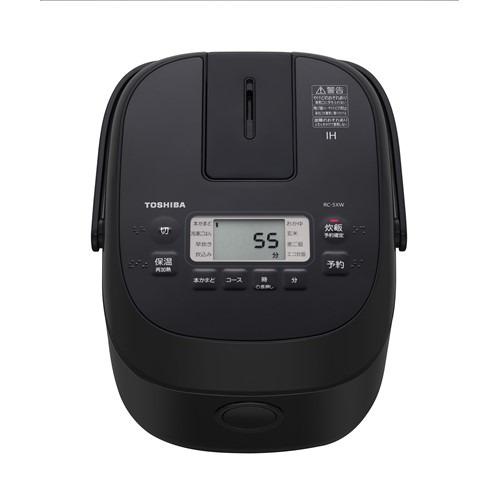 東芝 RC-5XW(K) IH炊飯器 3合炊き ブラック : ヤマダデンキ Yahoo!店
