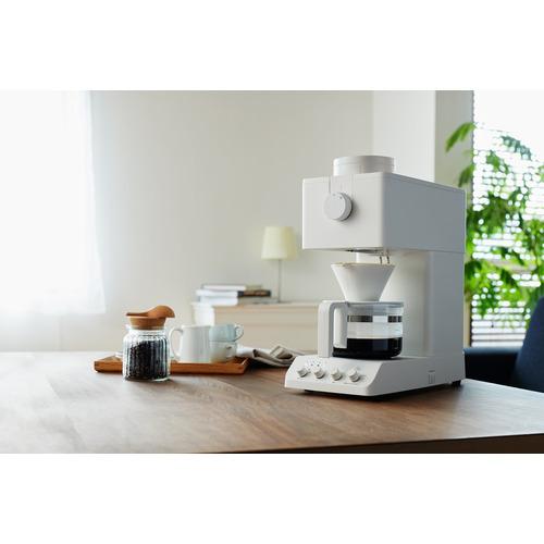 ツインバード CM-D457W 全自動コーヒーメーカー 3杯 ホワイト CMD457W