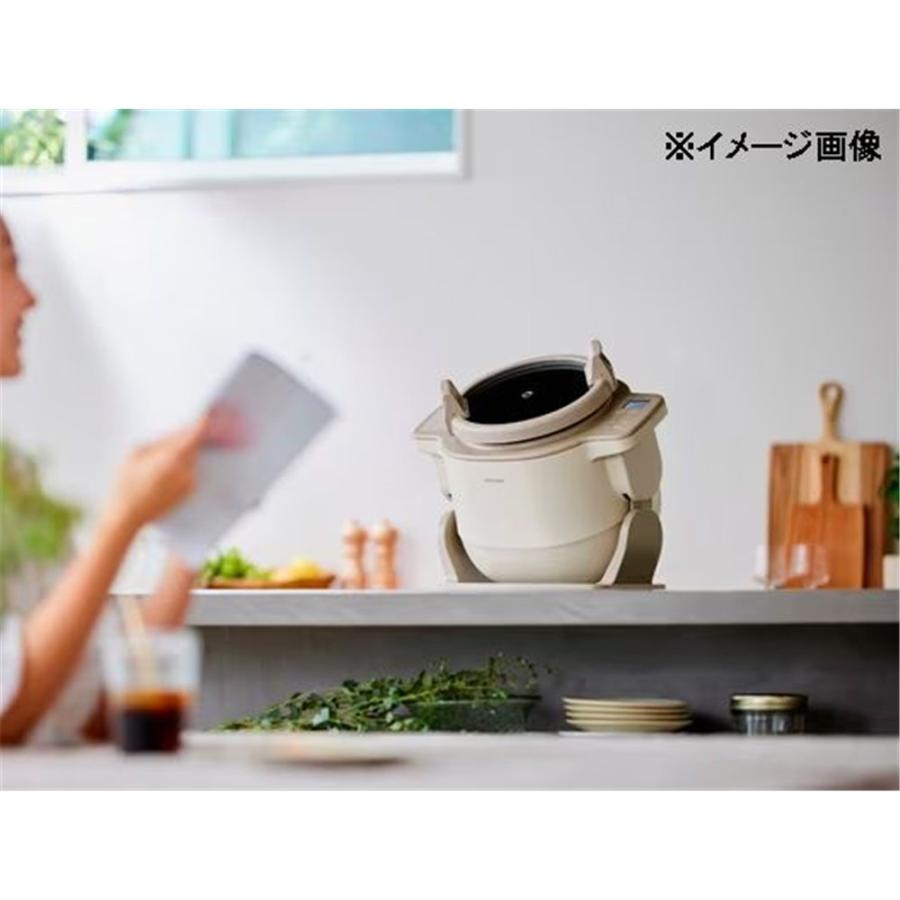 アイリスオーヤマ 自動かくはん式調理機 CHEF DRUM アイボリー [簡単