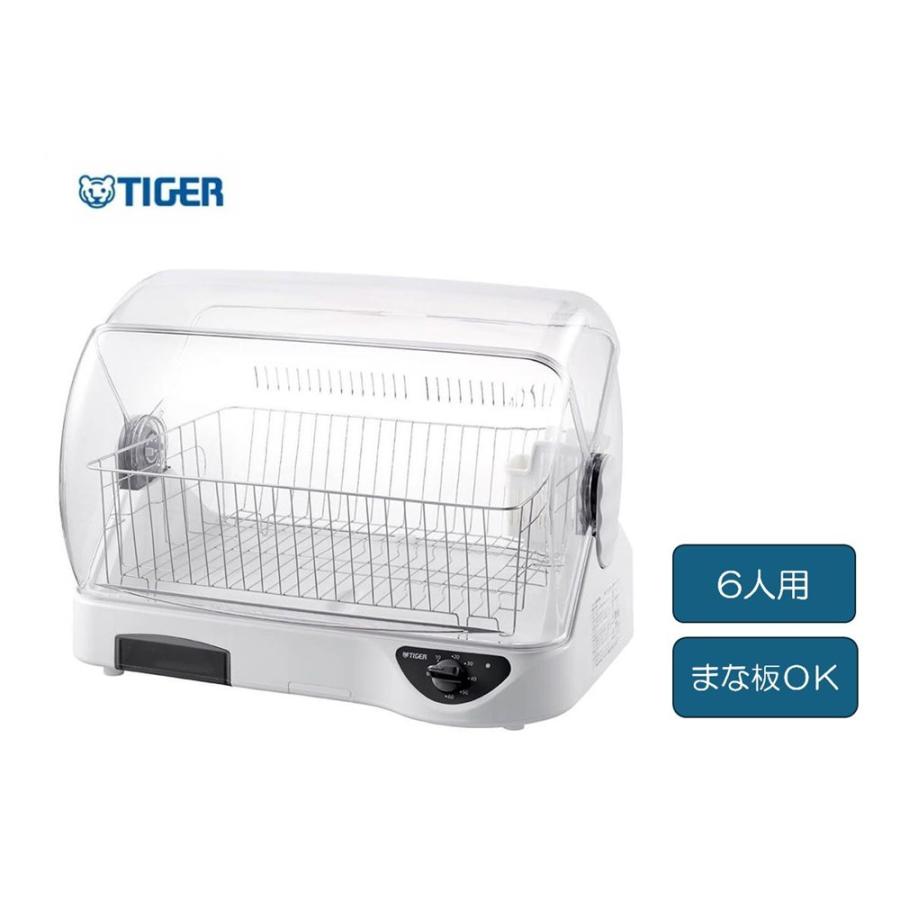 タイガー(TIGER) 食器乾燥器「サラピッカ」 ピュアホワイト [6人用