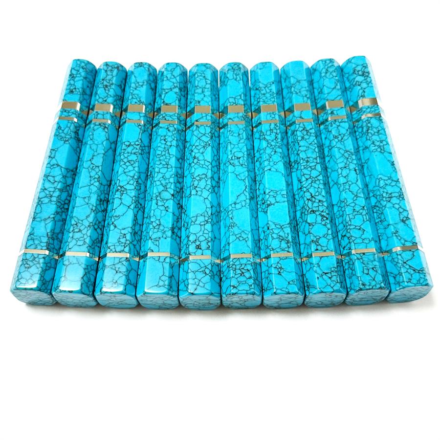 10本セット ☆ トルコ石 ターコイズ 三段銀巻 柳刃300 柳刃尺 柳刃尺一