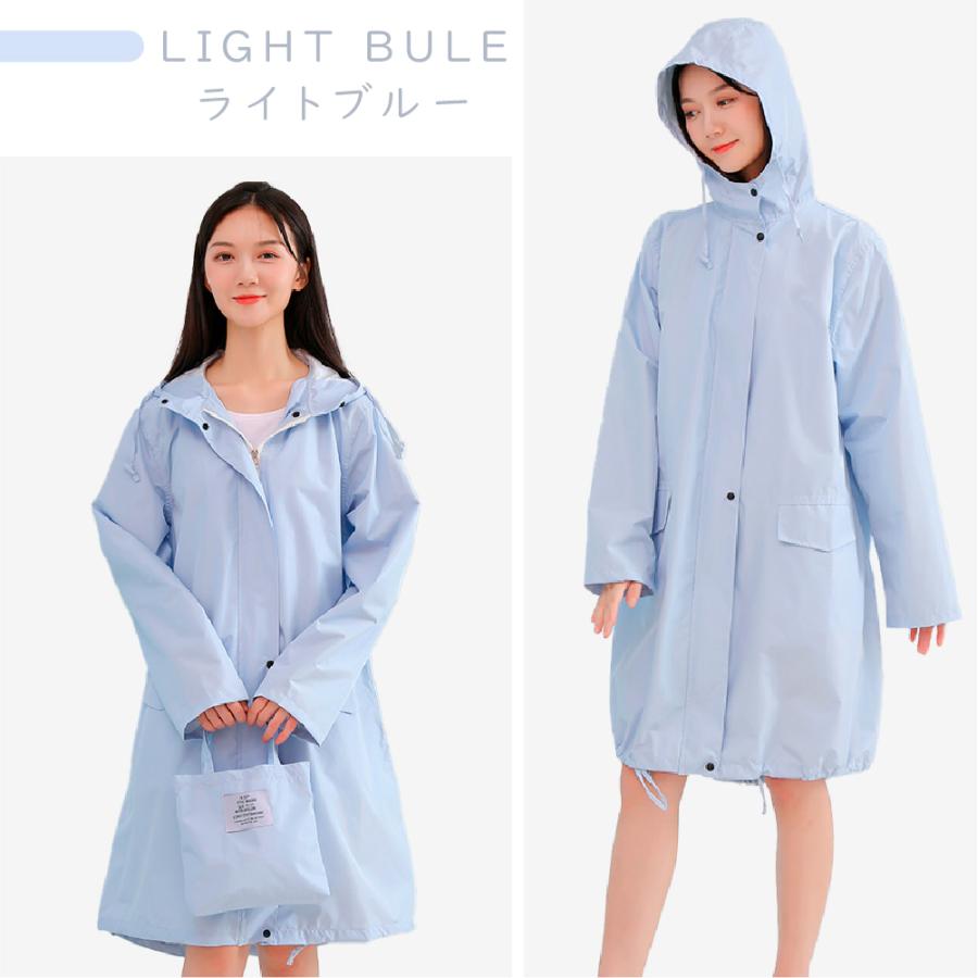 レインコート 自転車 レインポンチョ レディース メンズ ロング ユニ