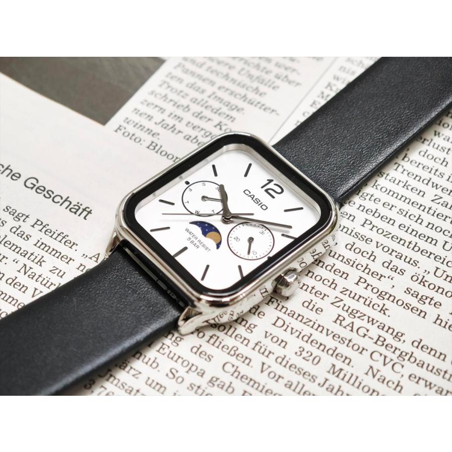 カシオ コレクション MTP-M305L-7AJF 国内正規品 ムーンフェイズ 日付