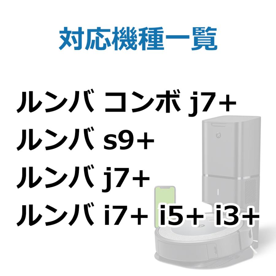 ルンバ クリーンベース用 紙パック 互換品 3個セット i3+ / i7+ j7+