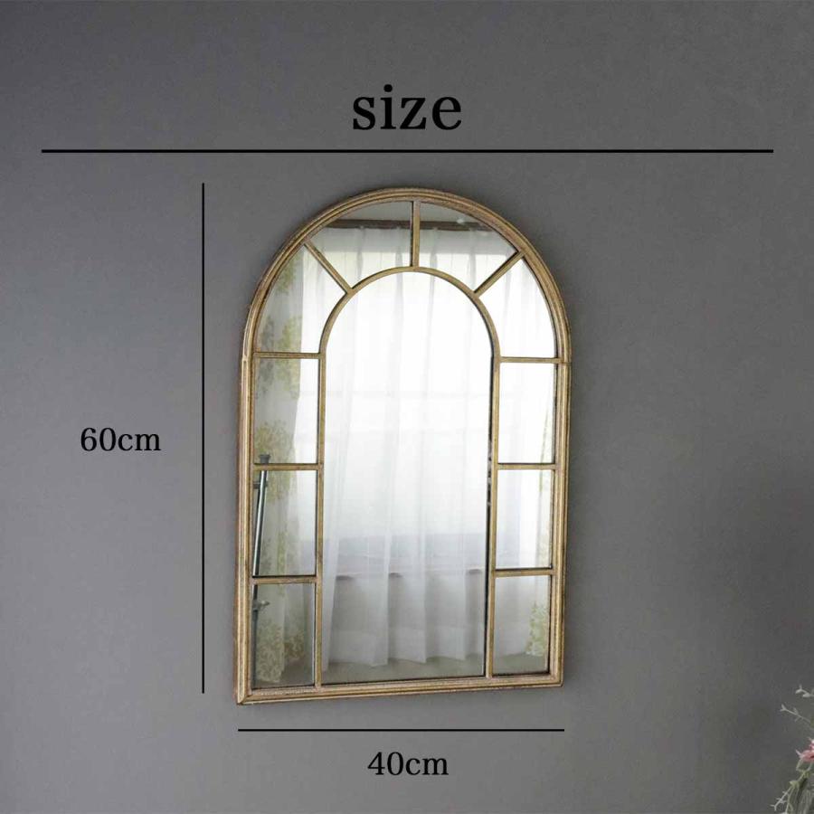 鏡 壁掛け おしゃれ 掛け鏡 姿見 アンティーク調 ウォールミラー