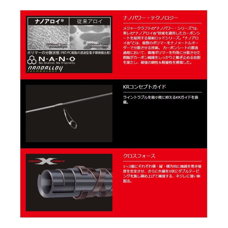 Major Craft（メジャークラフト） N-ONE エヌワン エギングモデル NSE