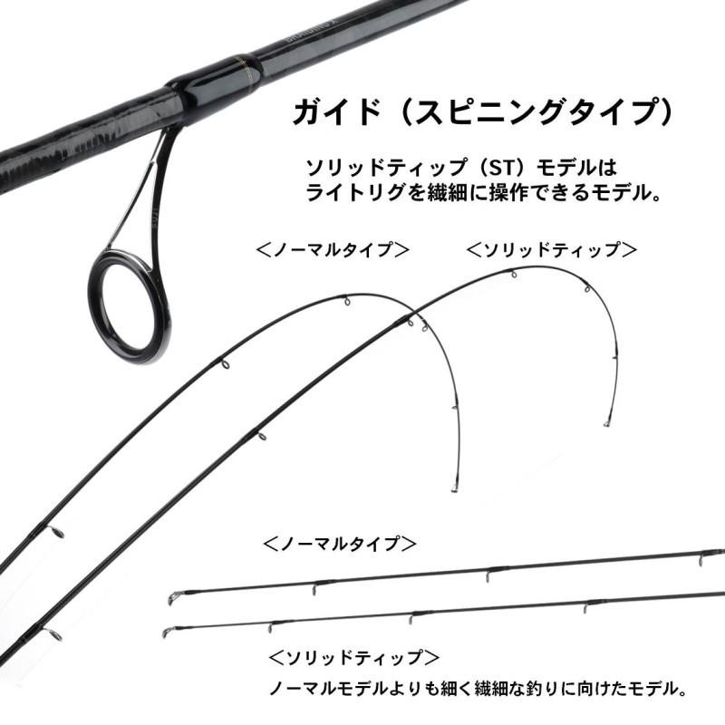 DAIWA（ダイワ） バス エックス 662LS・Y /バスX バスロッド