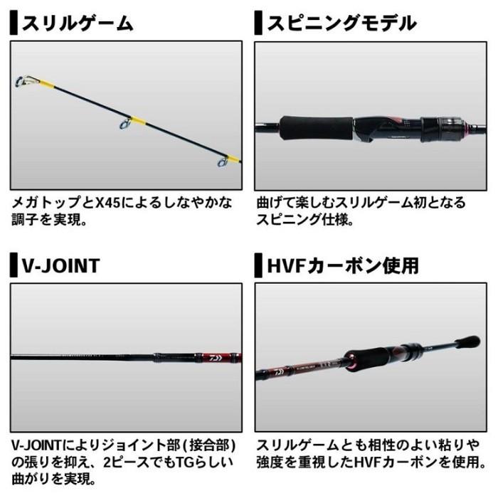 DAIWA（ダイワ） 紅牙 MX エアポータブル C63MHS TG AP / タイラバ