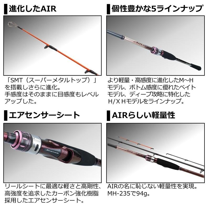 DAIWA（ダイワ） 紅牙テンヤゲーム AIR H-235SMT : 釣具のFTO ヤフー店