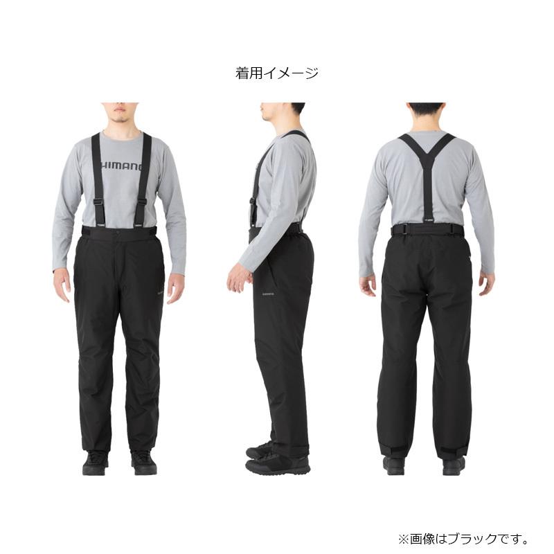 シマノ RB-01PU ゴアテックス ウォームレインパンツ XL ブラック