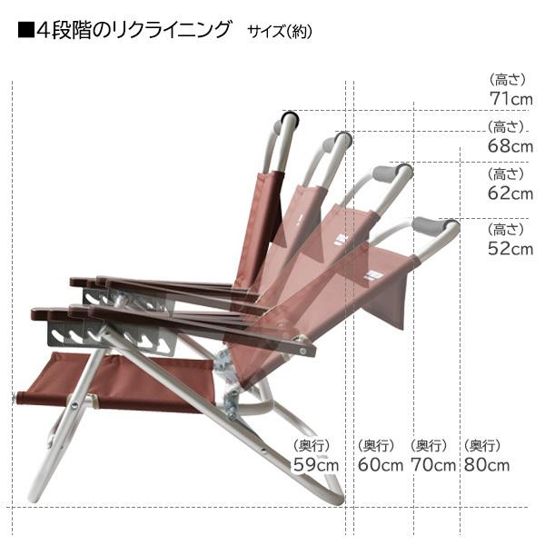 パール金属 アウトドアチェア CAPTAIN STAG エクスギア ロースタイル