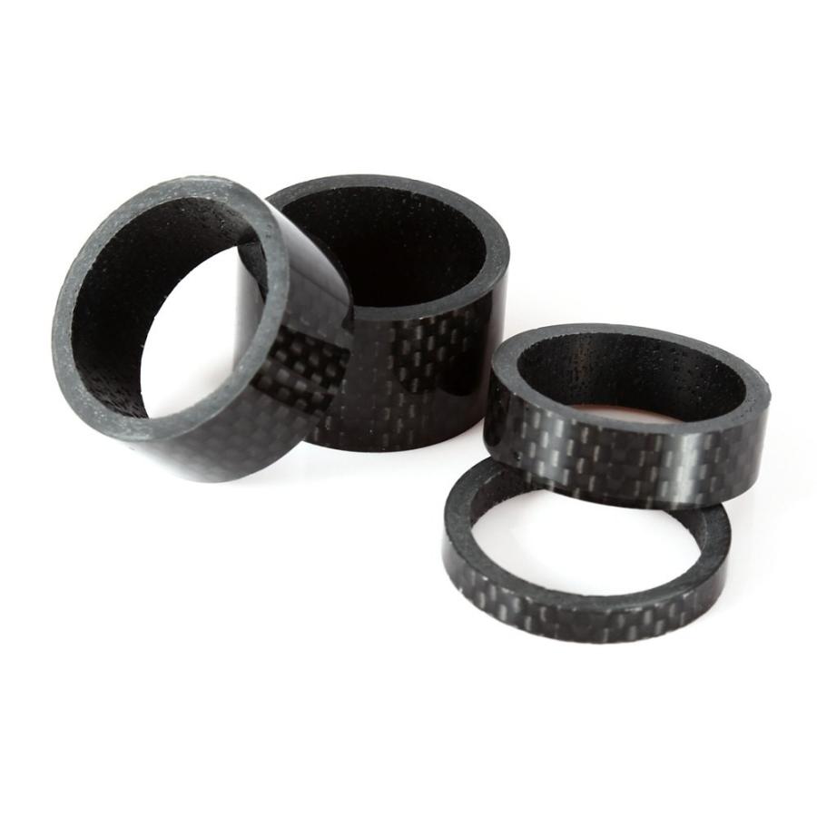 全国送料無料 スペーサー ステム ワッシャー ヘッドセット カーボン