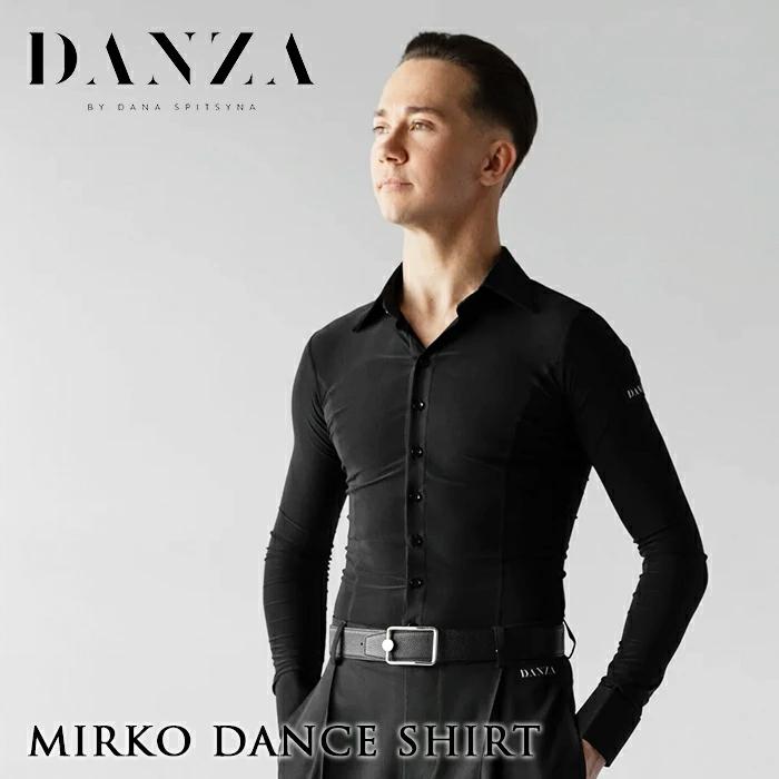 社交ダンス 社交ダンス衣装 トップス 練習着 DANZA ダンザ メンズ