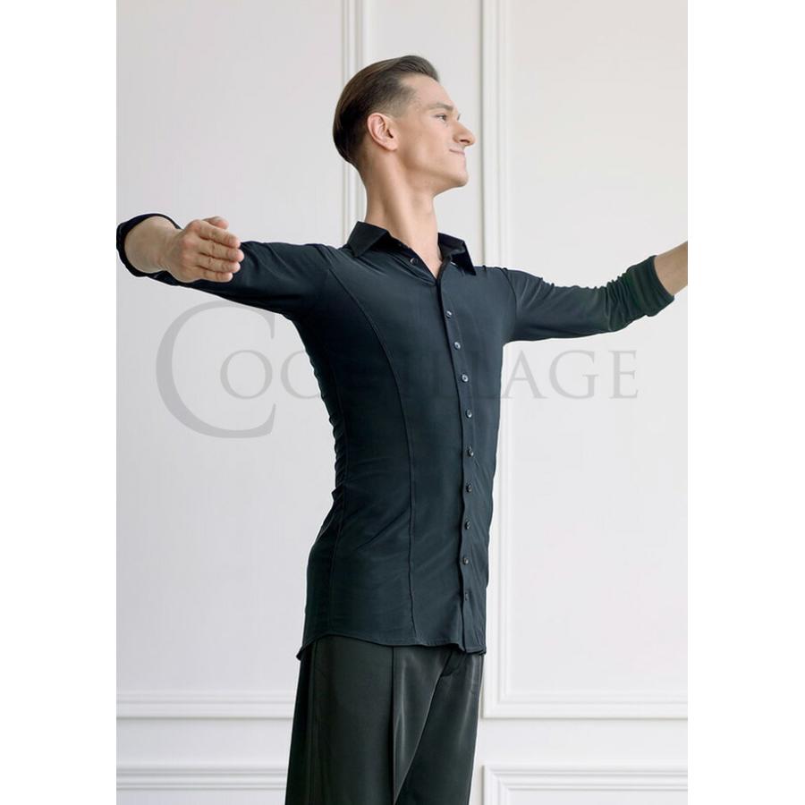 社交ダンス 社交ダンス衣装 トップス 練習着 DANZA ダンザ メンズ