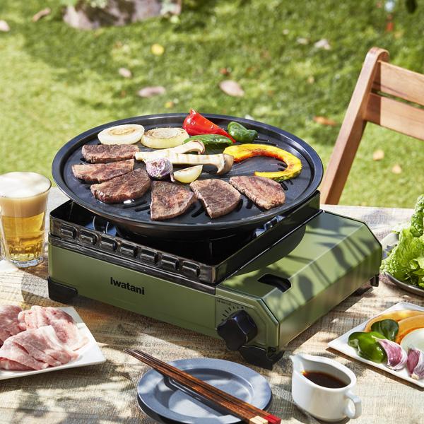 Iwatani（イワタニ） カセットコンロ 屋外 カセットフー タフまる 焼肉