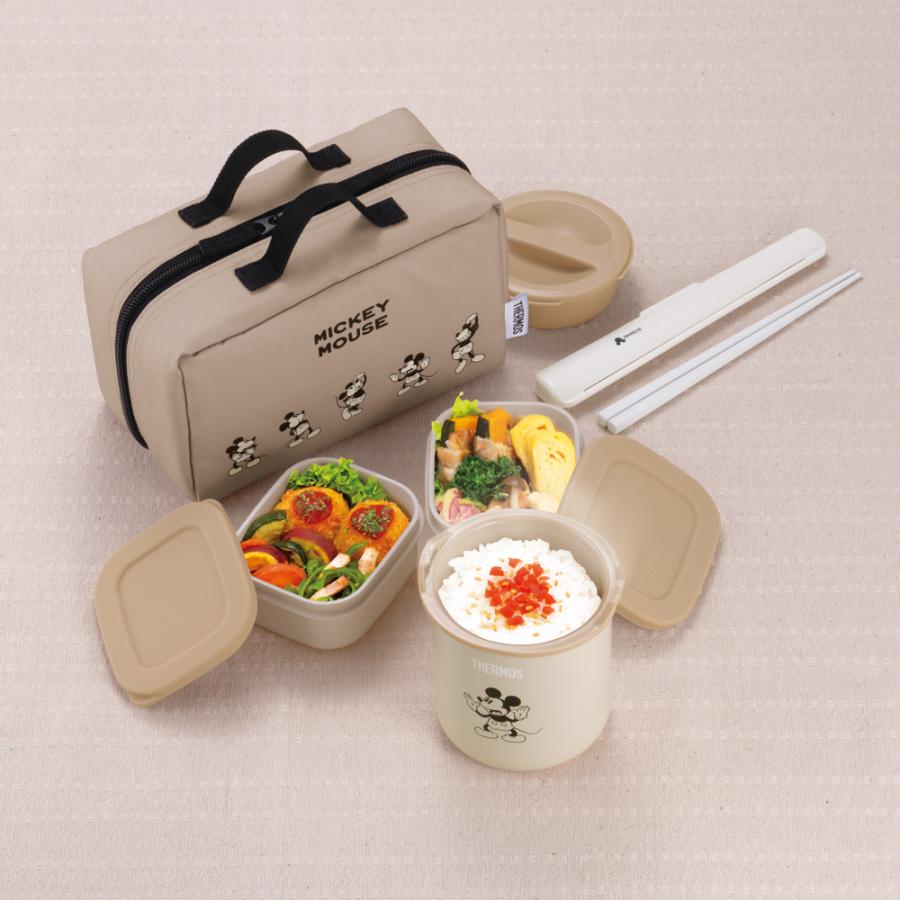 THERMOS（サーモス） 保温弁当箱 ライトベージュ（ミッキー） 630ml