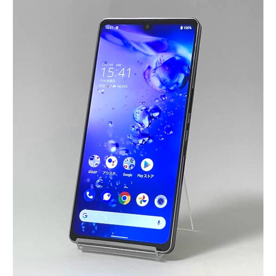 AQUOS zero 【新品同様】AQUOS zero6 ブラック SHG04 au SIMフリー