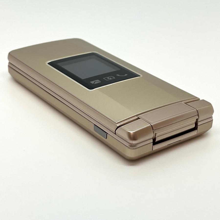 SHARP（シャープ） 【美品】シャープ かんたん携帯11 A207SH ゴールド
