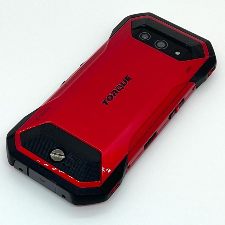 TORQUE 【美品】TORQUE 5G KYG01 [レッド] au SIMロック解除済み 128GB
