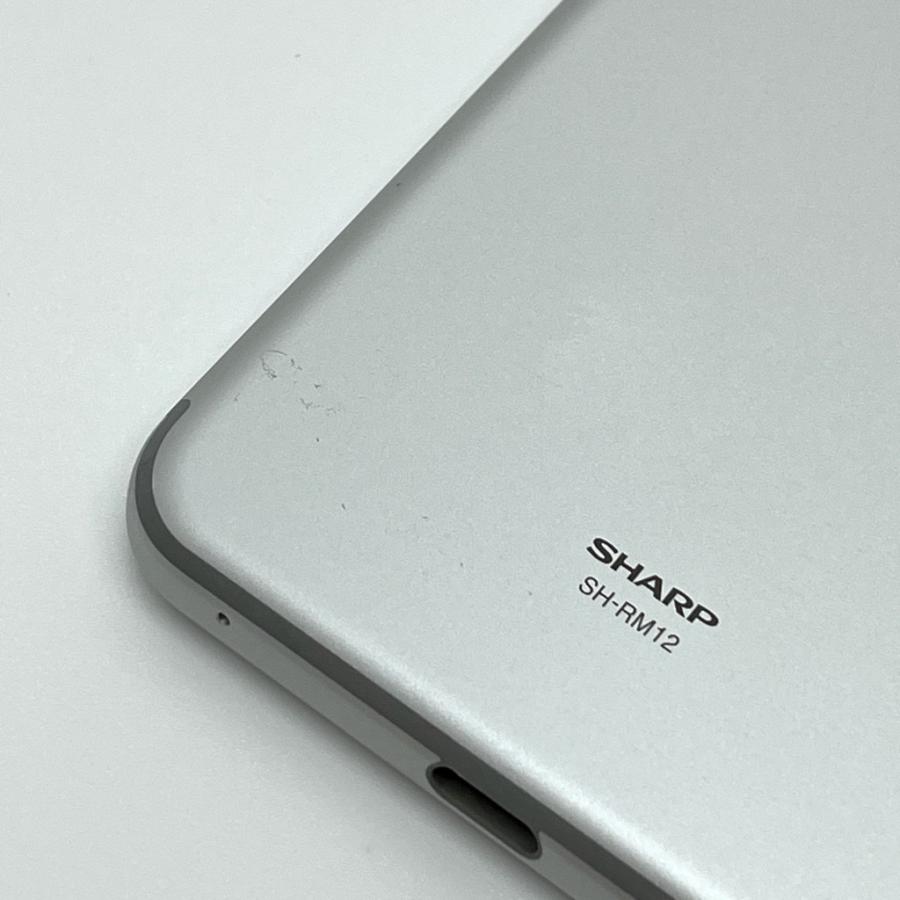 AQUOS sense 【美品】AQUOS sense3 lite SH-RM12 シルバー 楽天