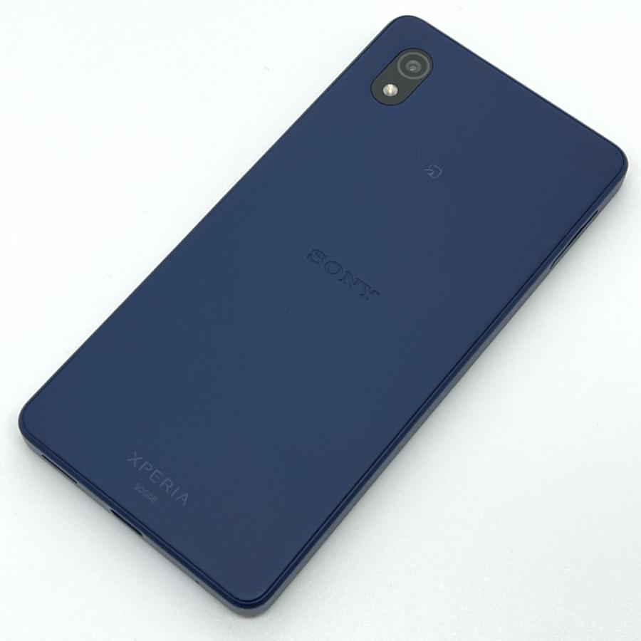 Xperia Ace 【美品】SIMフリー III SOG08 au [ブルー] 64GB／4GB 5G