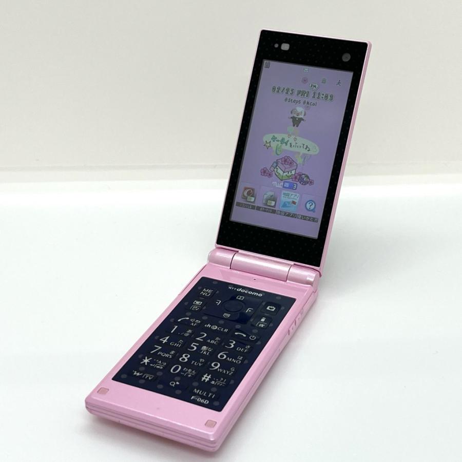 富士通（FUJITSU） docomo STYLE series F-06D Girls ハッピーピンク