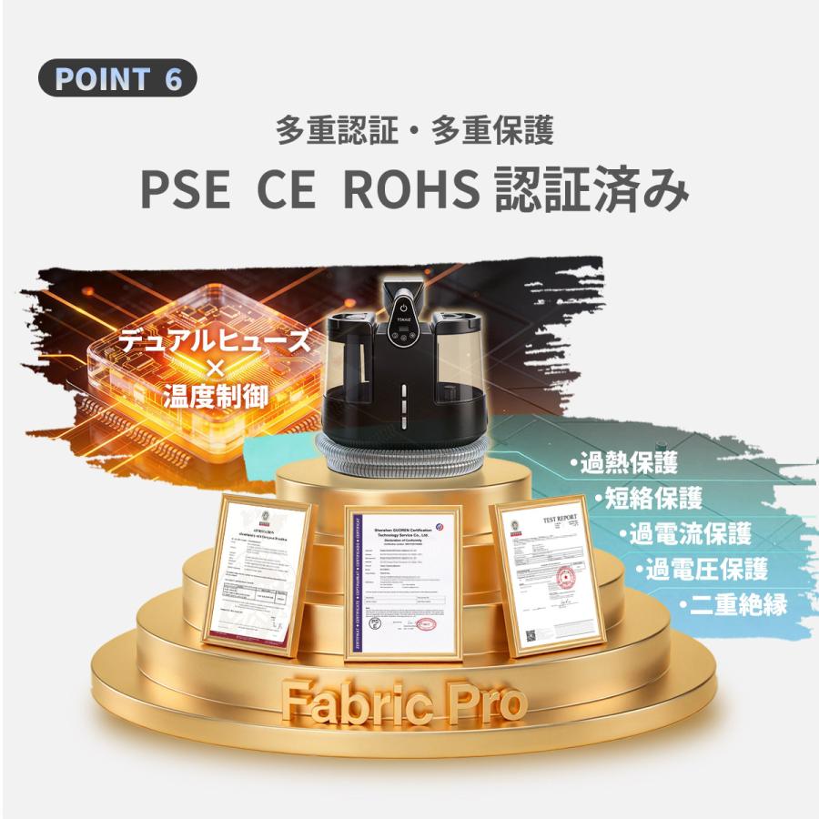 TOKAIZ（トカイズ） 公式【選べる温水×強力噴射】スチームクリーナー