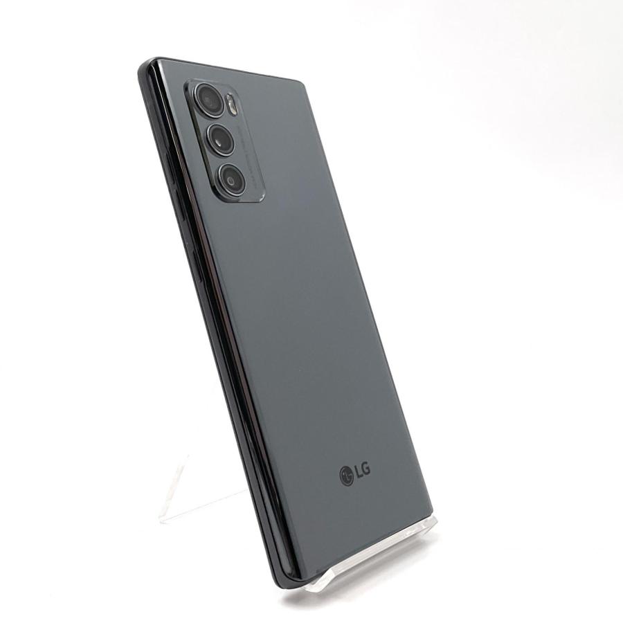 LGエレクトロニクス LG WING 5G 256GB オーロラグレ LM-F100VM【難有