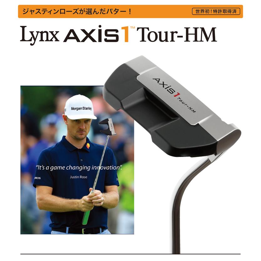 Axis1 アクシスワン TOUR-HM パター ハーフマレット型 ジャスティン