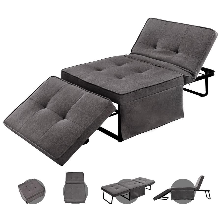 1人掛け ソファ 折りたたみソファ リクライニングソファ 3WAY