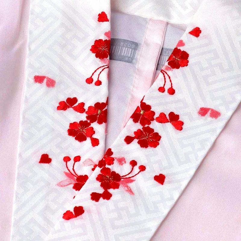 七五三 7歳着物 レンタル フルセット 乙葉 ブランド着物 紫 薬玉に桜楓