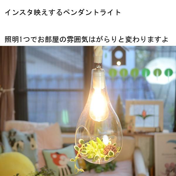スワン電器 ペンダントライト 照明 おしゃれ ガラス LED 1灯