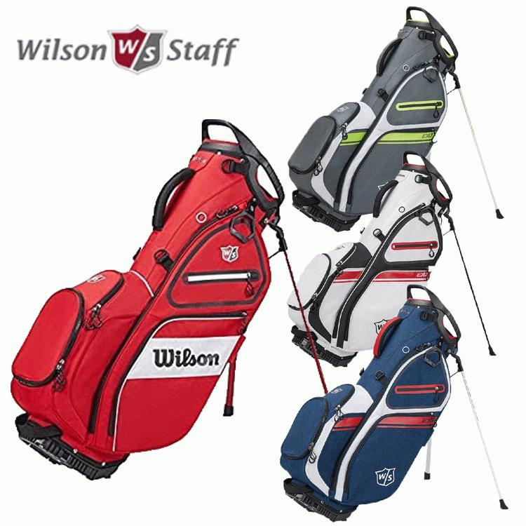 Wilson ウィルソン 9型 キャディバッグ タグ付き未使用 赤黒 楽天市場