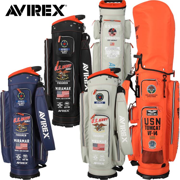 AVIREX GOLF アヴィレックスゴルフ 9型 カート式 キャディバッグ AVG5S