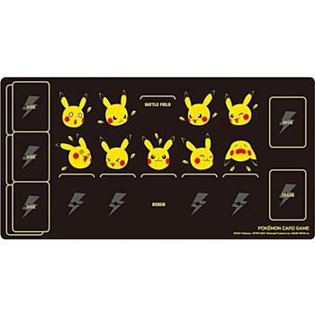 ポケモンカードゲーム ラバープレイマット ピカチュウとかみなり