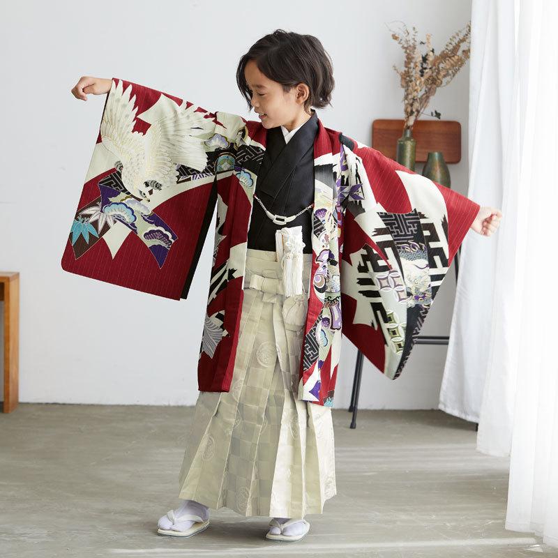 七五三 着物 レンタル 753 5歳 男の子 ジャパンスタイル ブランド着物