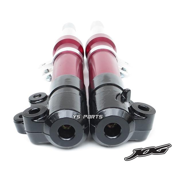 高品質 スポーツタイプフロントフォーク黒 赤 スーパージョグZR 3YK4