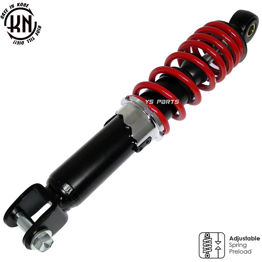 ツインダンパー KNリアサス赤黒240mm スーパーディオAF27 スーパー