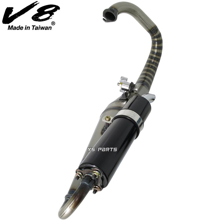 68cc〜ボアアップ対応 高品質V8ユーロチャンバー黒 スーパーディオ